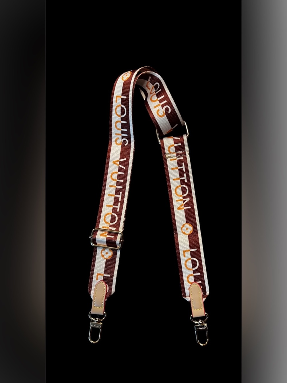 Louis. Vuitton. NYLON LOGO BAG / PURSE STRAP NEW !